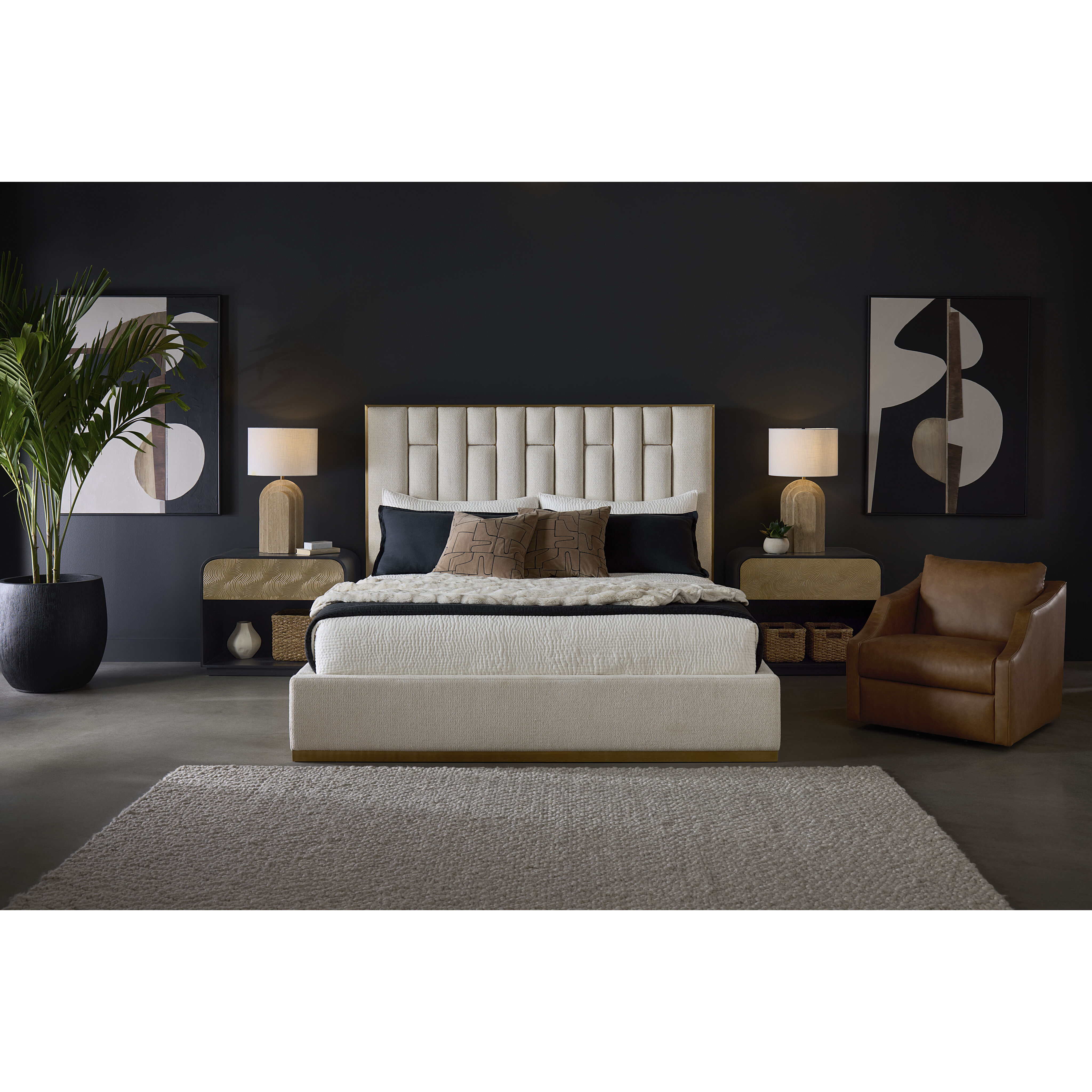 Ancona 29.5 inch 100.00 watt Cream / Natural Table Lamp Portable Light